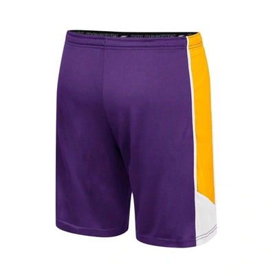 Shop Colosseum Purple Lsu Tigers Haller Shorts