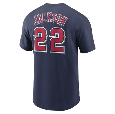 Shop Nike Bo Jackson Navy California Angels Cooperstown Collection Name & Number T-shirt