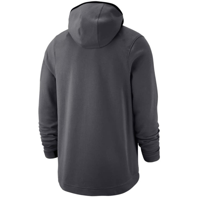 Nike Anthracite Alabama Crimson Tide Tonal Showtime Full-zip Hoodie In Anthracite