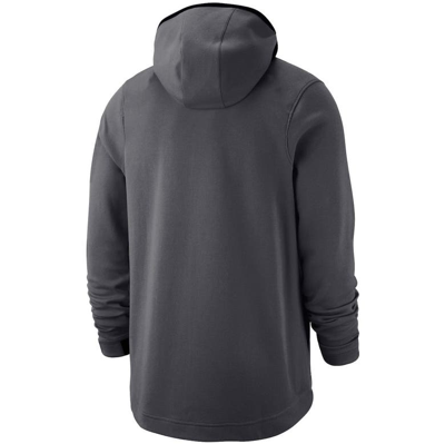 Nike Anthracite Alabama Crimson Tide Tonal Showtime Full-zip Hoodie In Anthracite