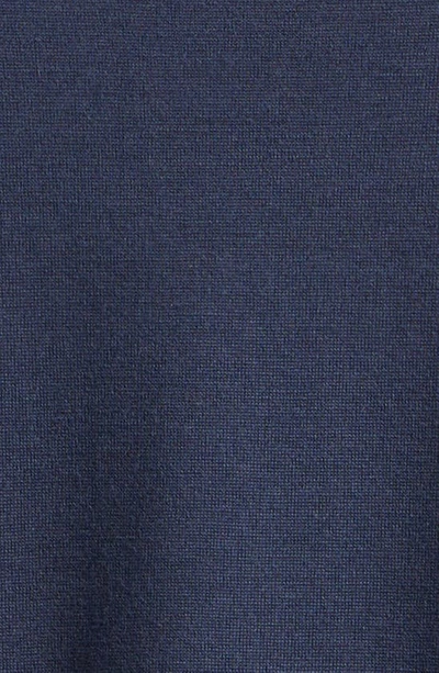 Shop John Smedley Marcus Virgin Wool Crewneck Sweater In Smoke Blue