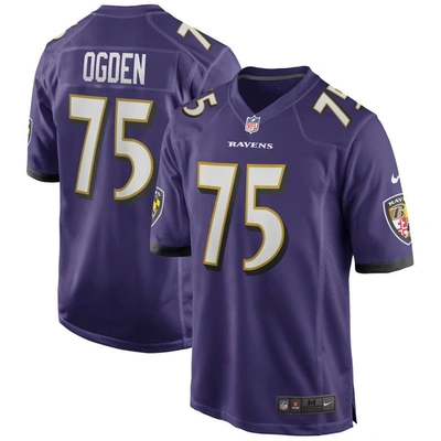 Shop Nike Jonathan Ogden Purple Baltimore Ravens Game Retired Player Jersey