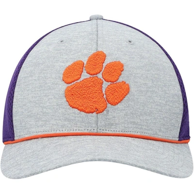 Shop 47 ' Gray/purple Clemson Tigers Harbinger Trophy Flex Hat