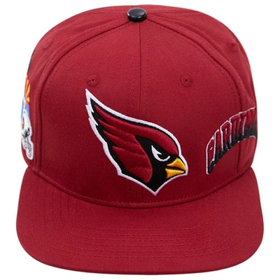 Shop Pro Standard Cardinal Arizona Cardinals Hometown Snapback Hat