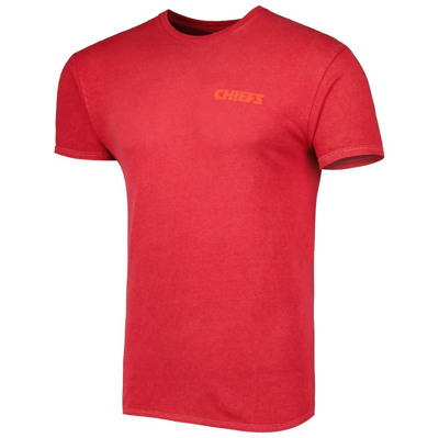 Shop 47 ' Red Kansas City Chiefs Fast Track Tonal Highlight T-shirt