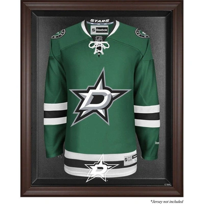 Shop Fanatics Authentic Dallas Stars Brown Framed Logo Jersey Display Case