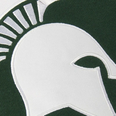 Shop Stadium Athletic Youth  Green Michigan State Spartans Big Logo Pullover Hoodie