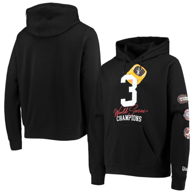 Shop New Era Black Chicago White Sox Count The Rings Pullover Hoodie
