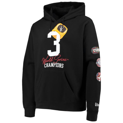 Shop New Era Black Chicago White Sox Count The Rings Pullover Hoodie