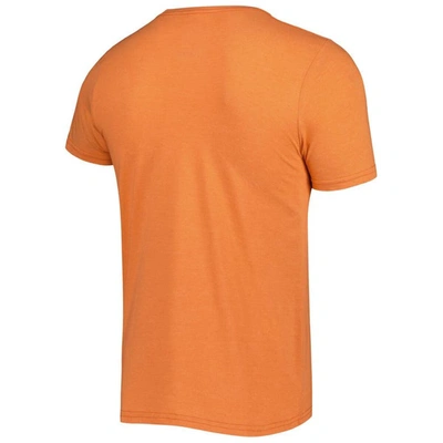 Shop Homefield Heathered Orange Clemson Tigers Team Logo Vintage T-shirt In Heather Orange