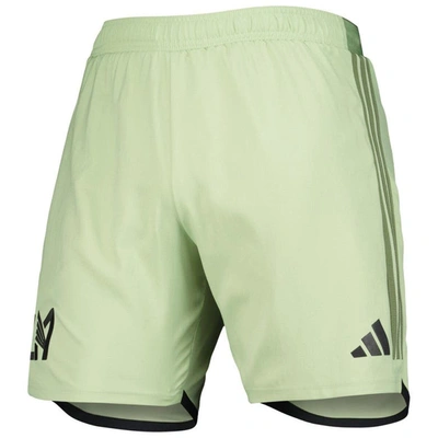 Shop Adidas Originals Adidas Green Lafc 2023 Away Aeroready Authentic Shorts