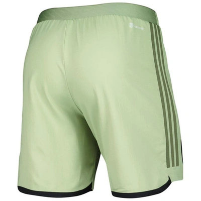 Shop Adidas Originals Adidas Green Lafc 2023 Away Aeroready Authentic Shorts