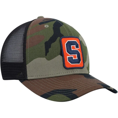 Shop Nike Camo/black Syracuse Orange Classic99 Trucker Snapback Hat