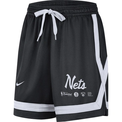 Shop Nike Black Brooklyn Nets Crossover Performance Shorts