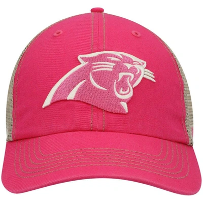 Shop 47 ' Pink Carolina Panthers Trawler Cleanup Adjustable Hat