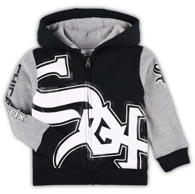 Shop Outerstuff Toddler Black Chicago White Sox Poster Board Full-zip Hoodie