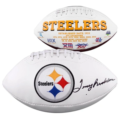 Shop Fanatics Authentic Terry Bradshaw Pittsburgh Steelers Autographed White Panel