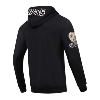 Pro Standard Men's  Tyrann Mathieu Black New Orleans Saints Player Name And Number Pullover Hoodie In Black