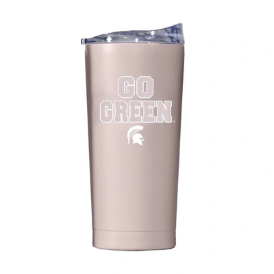 Shop Logo Brands Michigan State Spartans 20oz. Fashion Color Tumbler In Light Pink