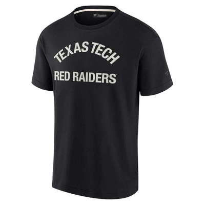 Shop Fanatics Signature Unisex  Black Texas Tech Red Raiders Elements Super Soft Short Sleeve T-shirt