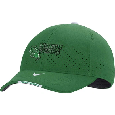 Shop Nike Kelly Green North Texas Mean Green 2022 Sideline Classic99 Swoosh Performance Flex Hat