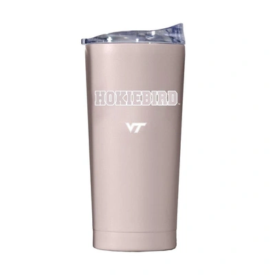 Shop Logo Brands Virginia Tech Hokies 20oz. Fashion Color Tumbler In Light Pink