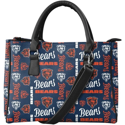 Shop Foco Chicago Bears Repeat Brooklyn Tote In Navy