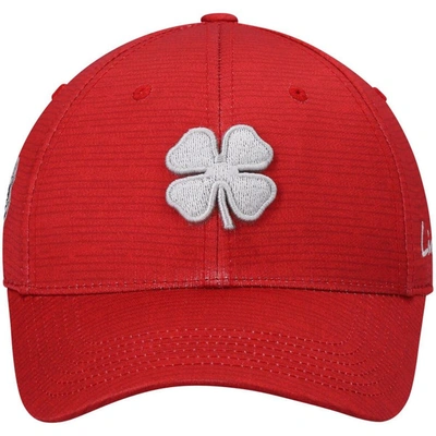 Shop Black Clover Cherry New Mexico Lobos Crazy Luck Memory Fit Flex Hat In Red