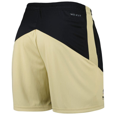 Shop Nike Black/gold Wake Forest Demon Deacons Performance Player Shorts
