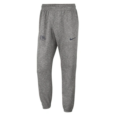 Shop Nike Heather Gray Gonzaga Bulldogs Team Logo Spotlight Performance Pants