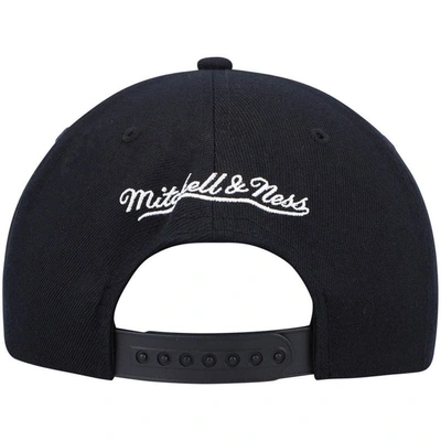 Shop Mitchell & Ness Black Boston Celtics Hardwood Classics Script 2.0 Snapback Hat