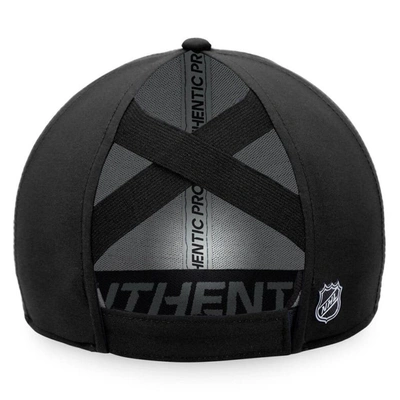 Shop Fanatics Branded Black Philadelphia Flyers Authentic Pro Road Structured Adjustable Hat