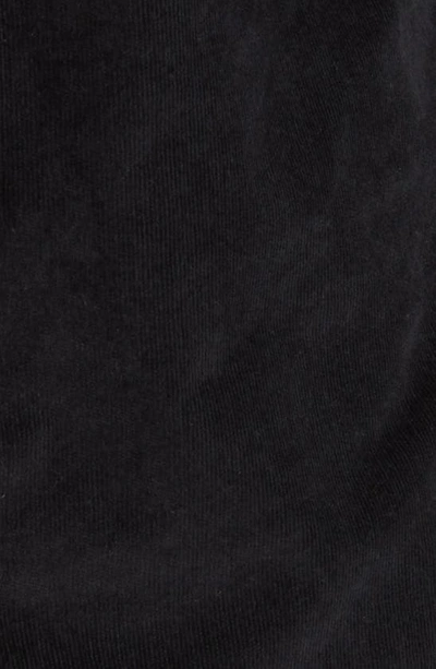 Shop Nordstrom Tech-smart Trim Fit Stretch Cotton Button-down Shirt In Black
