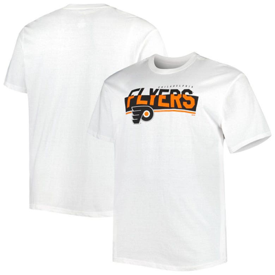 Shop Fanatics Branded White Philadelphia Flyers Big & Tall Special Edition 2.0 T-shirt