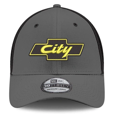 Shop New Era Graphite Chevrolet City Neo 39thirty Flex Hat