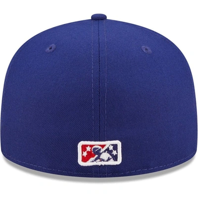 Shop New Era Royal Amarillo Sod Poodles Authentic Collection 59fifty Fitted Hat