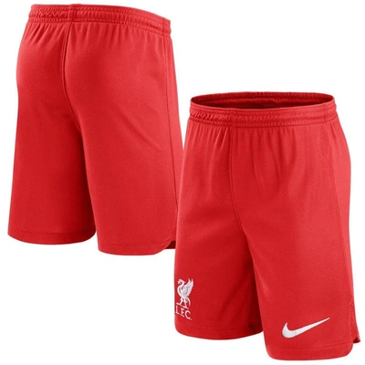 Shop Nike Red Liverpool 2023/24 Stadium Home Shorts