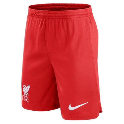 Shop Nike Red Liverpool 2023/24 Stadium Home Shorts