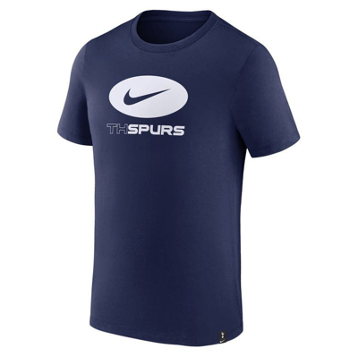 Shop Nike Navy Tottenham Hotspur Swoosh T-shirt