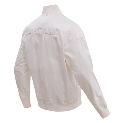 Shop Pro Standard Cream Chicago Bears Neutral Full-zip Jacket