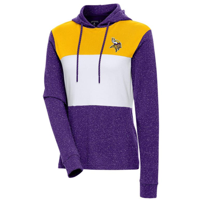 Shop Antigua Purple Minnesota Vikings Wicket Pullover Hoodie