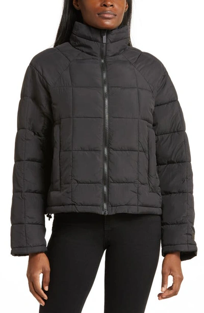 Shop Halfdays Nellie Packable Puffer Jacket In Black