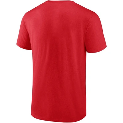Shop Fanatics Branded Red Washington Capitals Goaltender Combo T-shirt