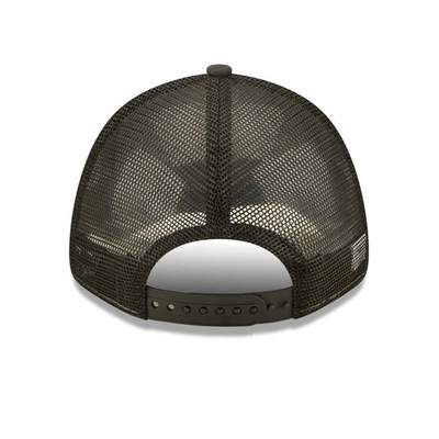 Shop New Era Charcoal Chicago Bulls Camo Glam 9forty Trucker Snapback Hat