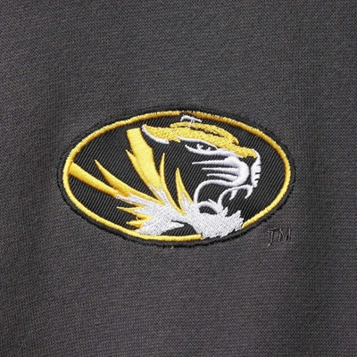 Shop Colosseum Charcoal Missouri Tigers Tortugas Logo Quarter-zip Jacket