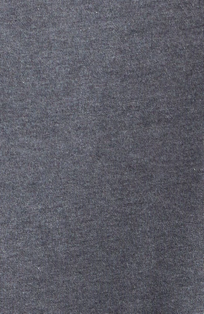 Shop Moncler Stripe Sleeve Crewneck Sweatshirt In Grey