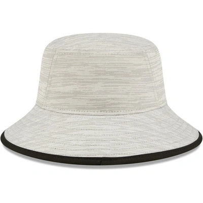Shop New Era Heathered Gray Atlanta United Fc Distinct Bucket Hat In Heather Gray