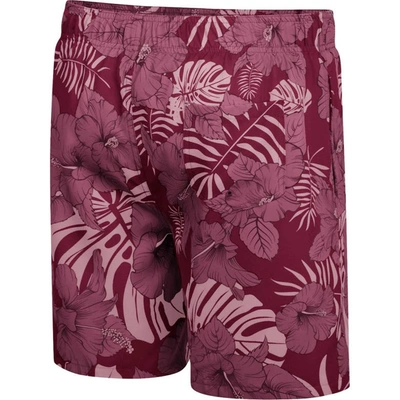 Shop Colosseum Maroon Mississippi State Bulldogs The Dude Swim Shorts