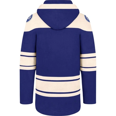Shop 47 ' Blue Tampa Bay Lightning Superior Lacer Pullover Hoodie