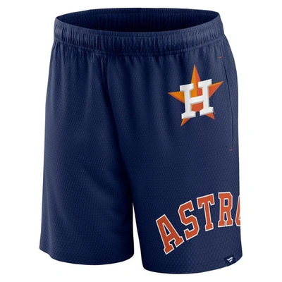 Shop Fanatics Branded  Navy Houston Astros Clincher Mesh Shorts